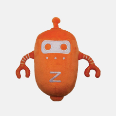 robot plush