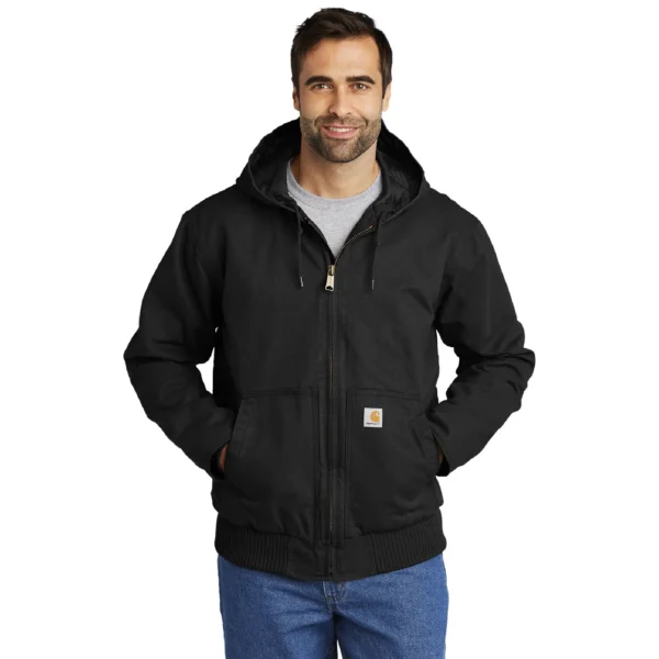 carhartt washed duck active jac in navy