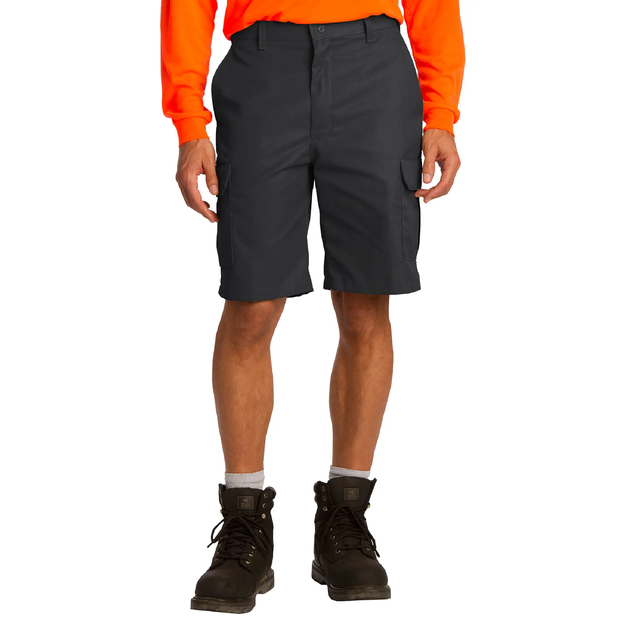 red kap® industrial cargo short front