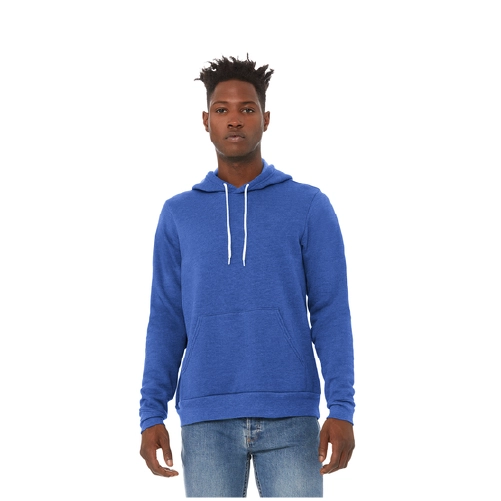 r BELLA+CANVAS ® Unisex Sponge Fleece Pullover Hoodie in front