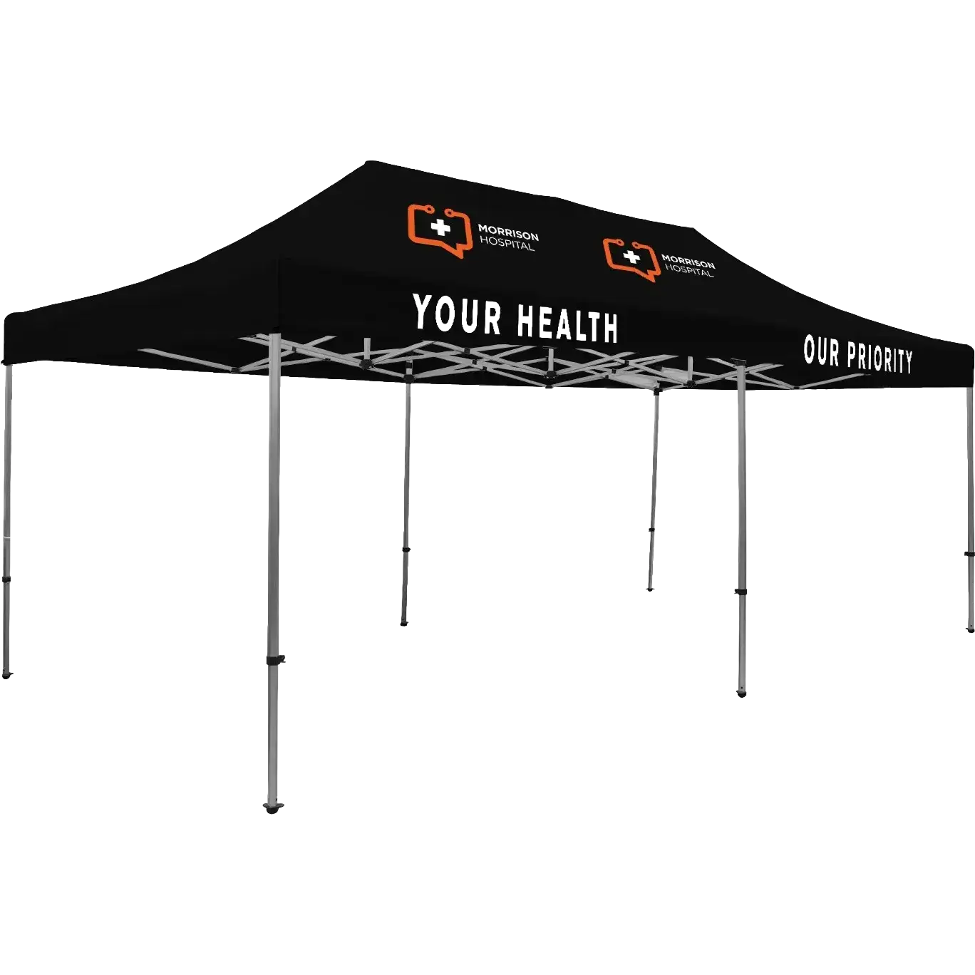20′ Premium Tent Kit Black