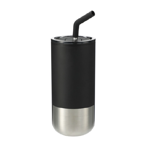 Lagom Insulated 16oz Stainless Steel Tumbler with Straw