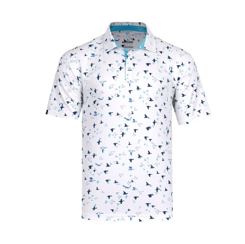 Swannies Golf Men's Corbin Polo in front
