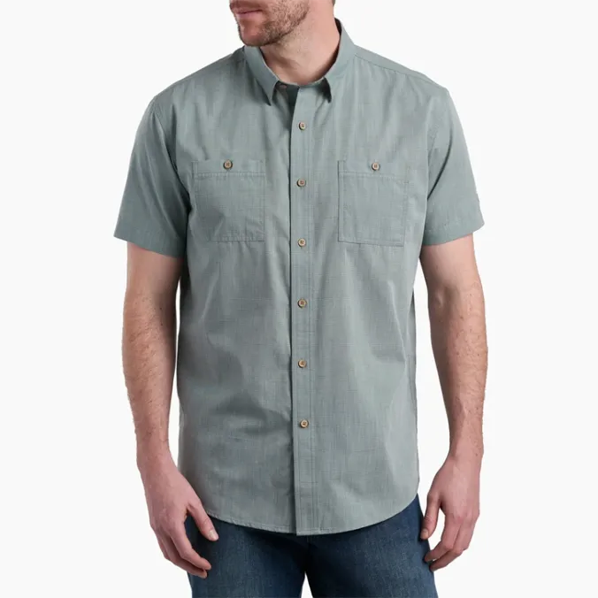 Kuhl karib stripe button up shirt.