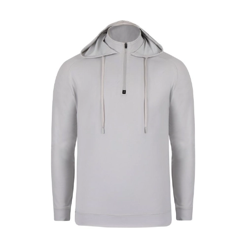 Swannies Golf Vandyke Quarter-Zip Hooded Sweatshirt inf ront