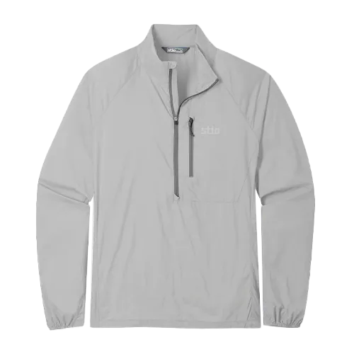 Second light pullover in alloy gray.