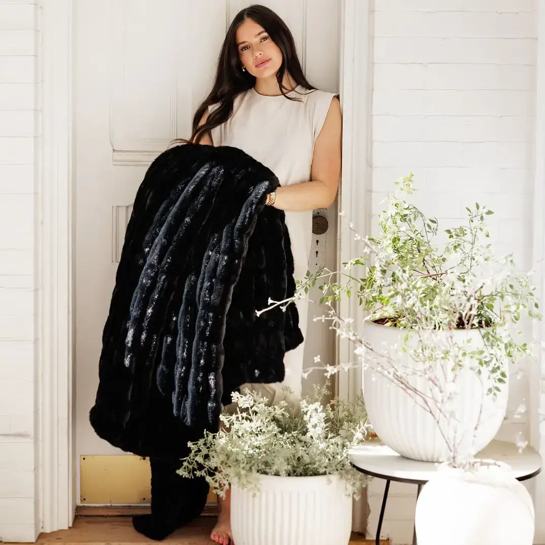 Minky Couture Hugs Adult Blanket a