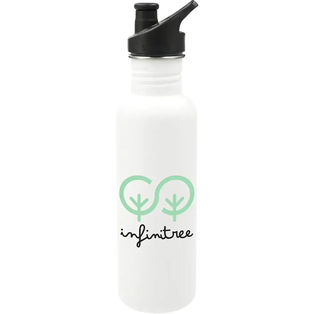 Klean Kanteen Eco Classic 27oz White 1
