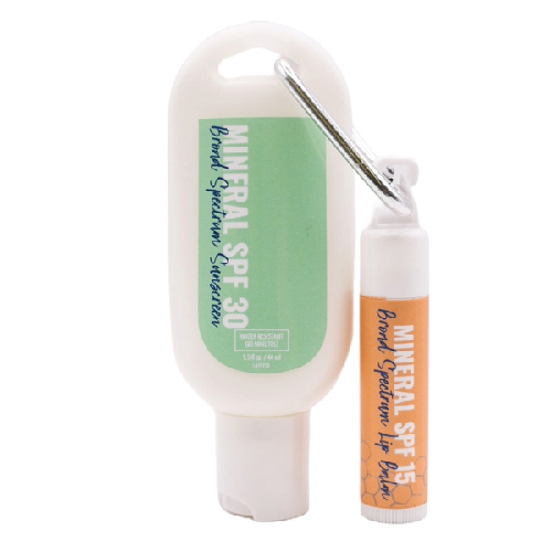 raining rose mineral sunscreen combo custom